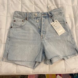 Zara shorts nwt